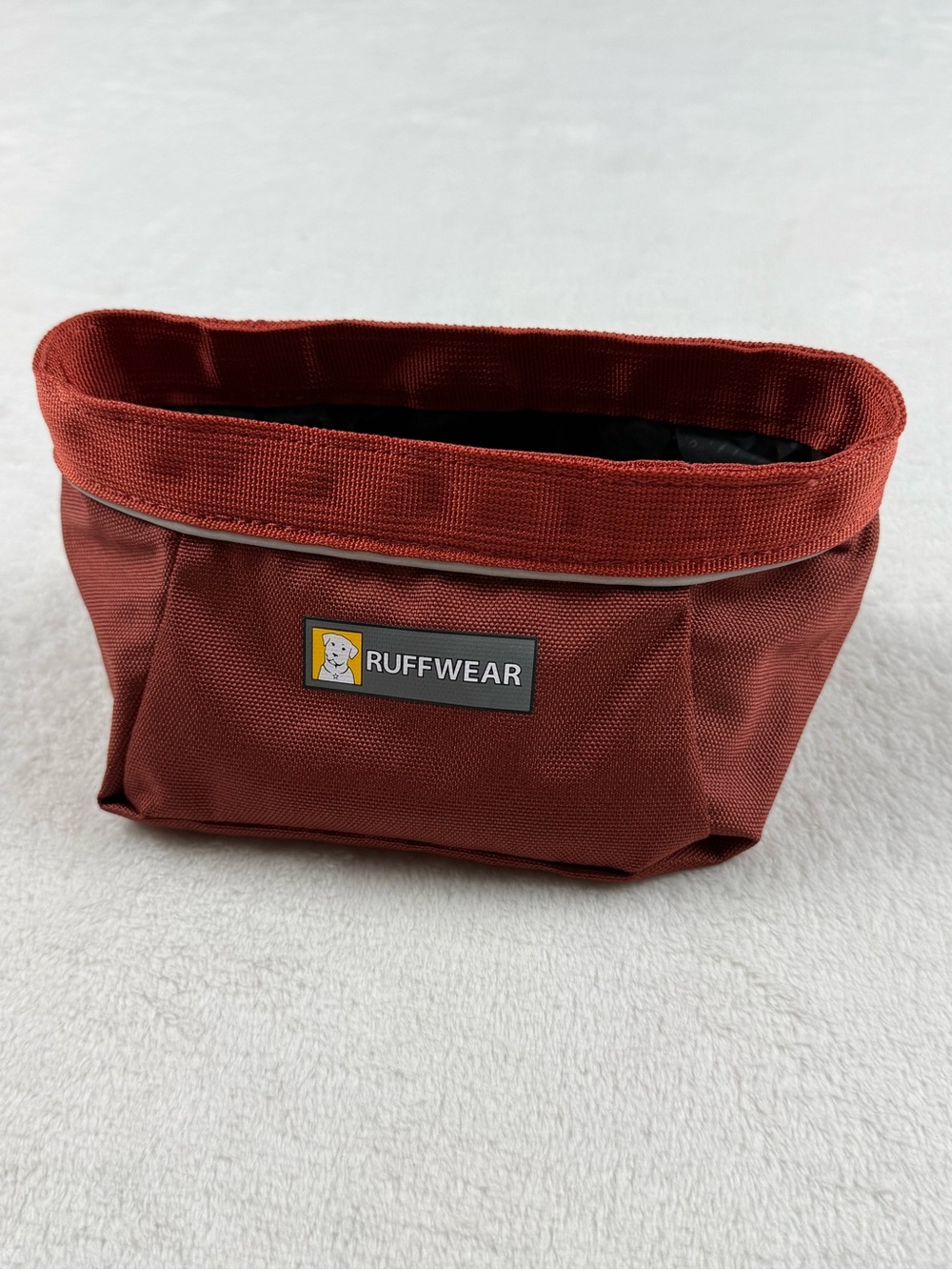 Ruffwear Quencher Dog Bowl Rust Red Travel Treat Food Pouch for dogs